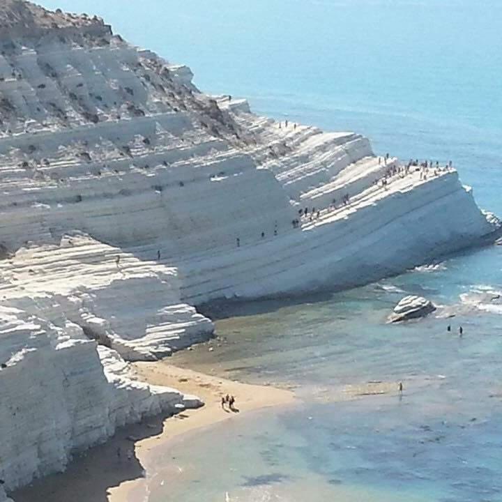 Anemone Della Scala Dei Turchi Lägenhet Realmonte Exteriör bild