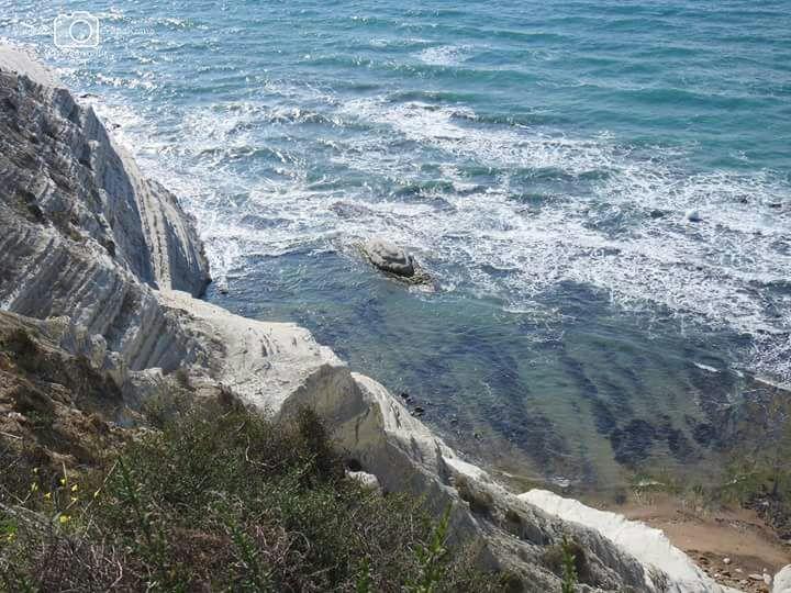 Anemone Della Scala Dei Turchi Lägenhet Realmonte Exteriör bild